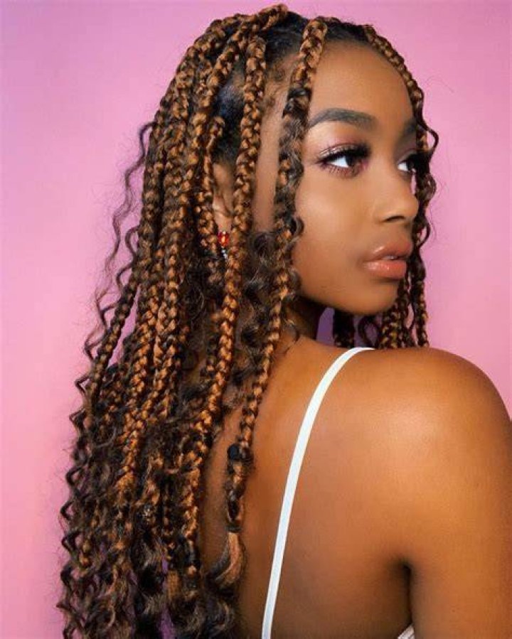 10+ Brown Goddess Box Braids Fashion Style