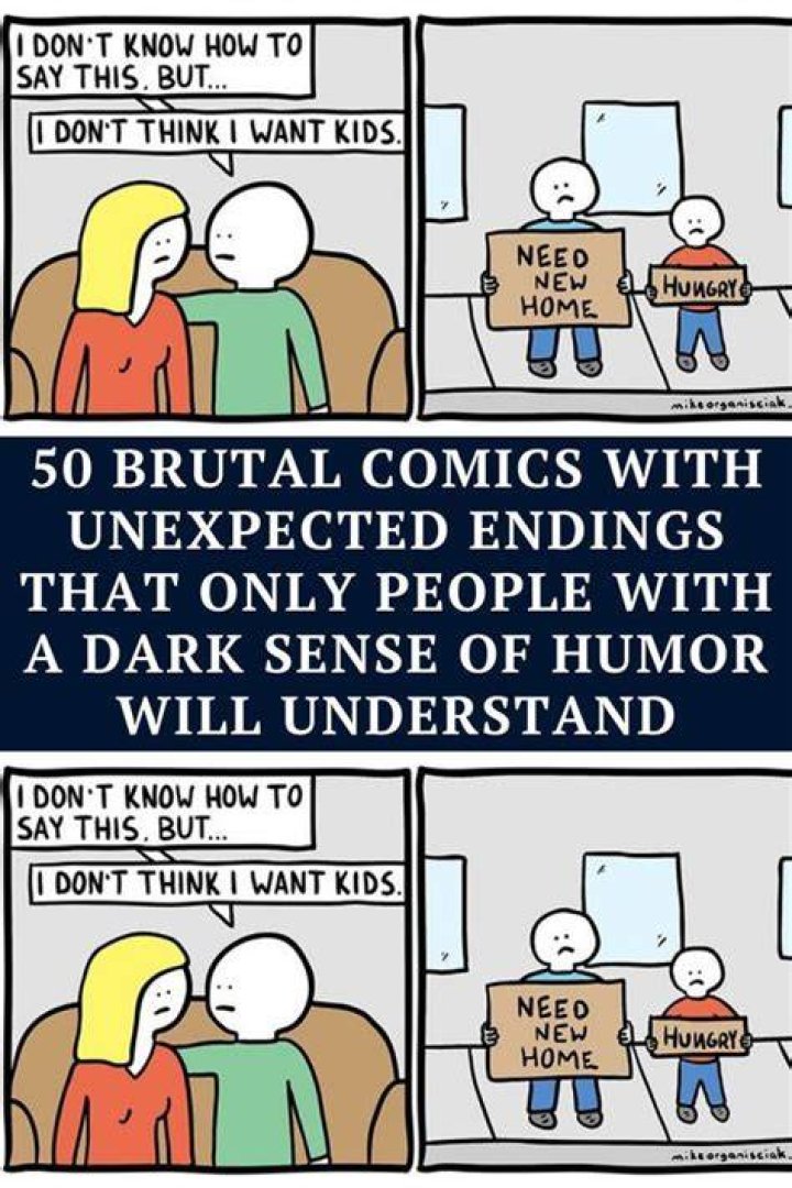10+ Brutal Comics With Unexpected Endings That Only People With A Dark Sense Of Humor Will
