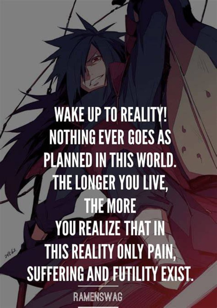 11 Uchiha Madara Quotes About Love and Life Absolutely Worth Sharing! Naruto quotes, Anime