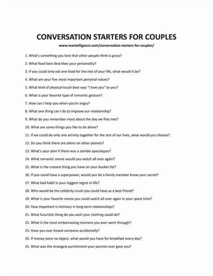 34 conversation starters for couples to make a relationship stronger This or that questions
