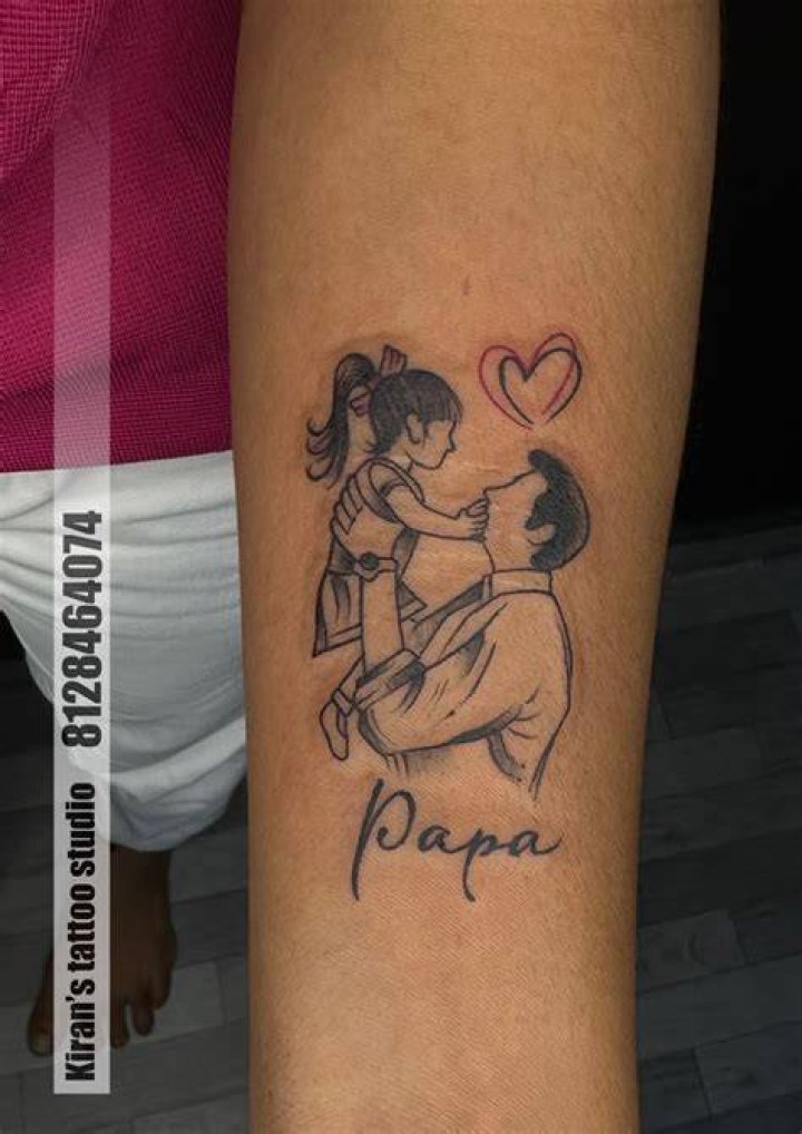 45 Adorable Father and Daughter Tattoos to Live the Connection