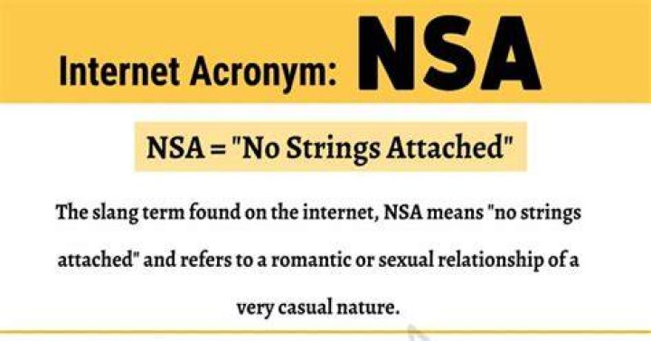 ️ What Does NSA Mean on a Dating Site? Definition, Implications, and Rules of NSA