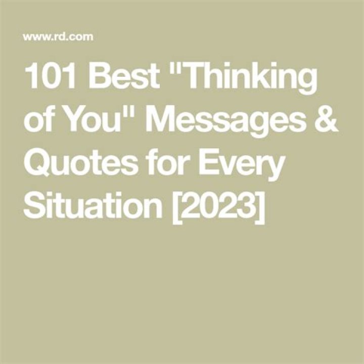 71 Best Thinking Of You Quotes Positive Thinking Mind
