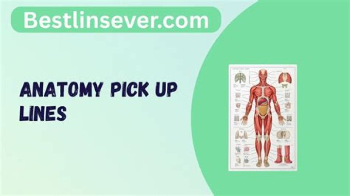 89+ Best Anatomy Pick Up Lines with Healing Touch