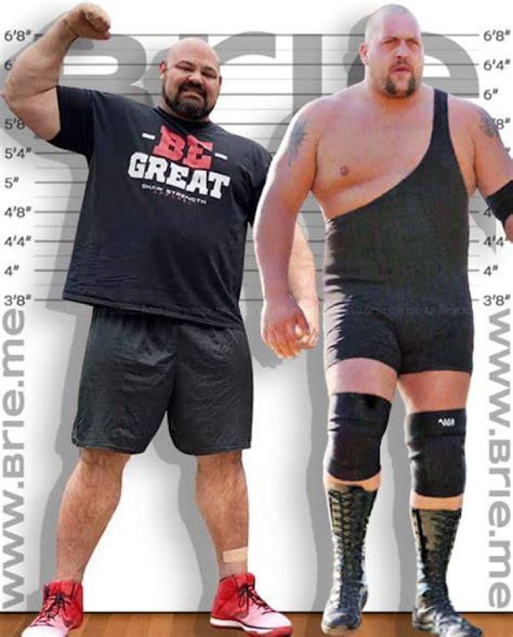 Big Show Height Photographic Height Comparison Brie
