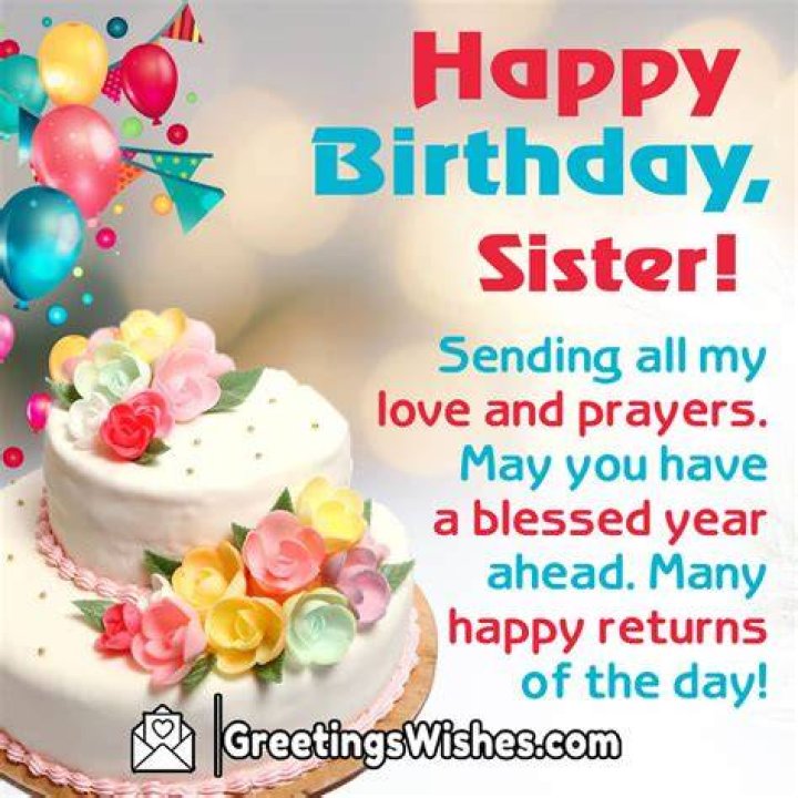 Birthday Wishes For Sister Birthday Images, Pictures