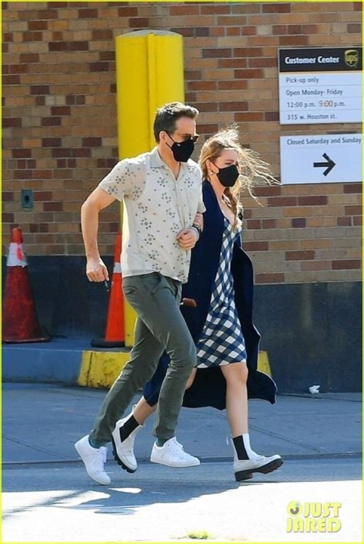Blake Lively holds hands with eldest daughter James, six, out in NYC