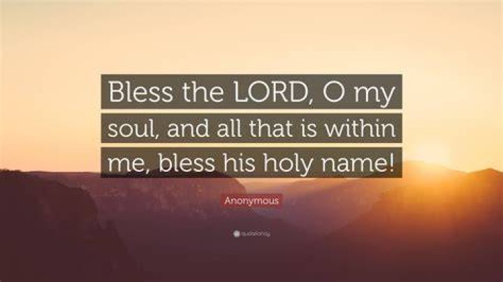 Bless The Lord, O My Soul Len Ballantine Music