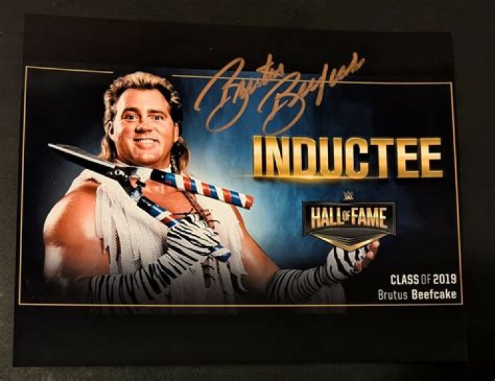 Brutus Beefcake Pose Signed Photo COA ubicaciondepersonas.cdmx.gob.mx