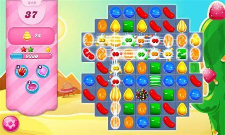 Candy crush saga 7100 (highest level as at 04 June 2020) first try, 3