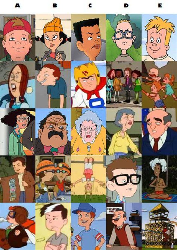 Cartoon Recess Characters Names Images and Photos finder