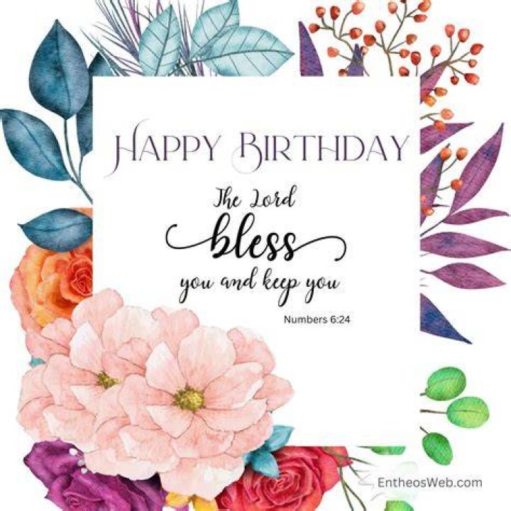 Christian Birthday Blessings From The Bible