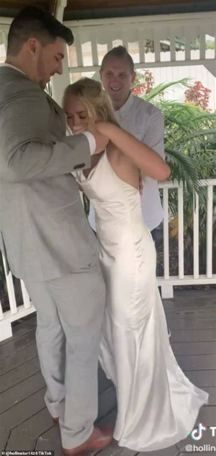 Florida Bride Passes Out, Then Gets Her Dress Pooped on During Wedding Inside Edition