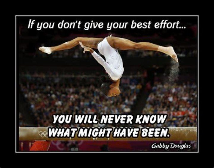 Gabby Douglas Quote “If you push through the hard days you can get through anything.” (7