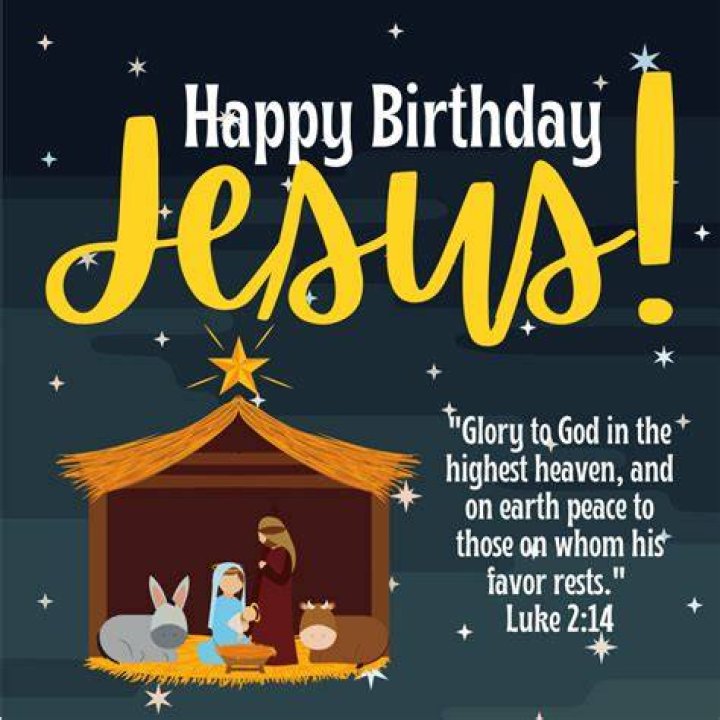 Happy Birthday Jesus!