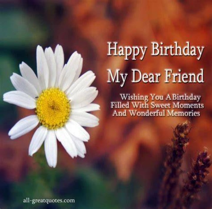 Happy Birthday my Dear Friend Free Ecards.
