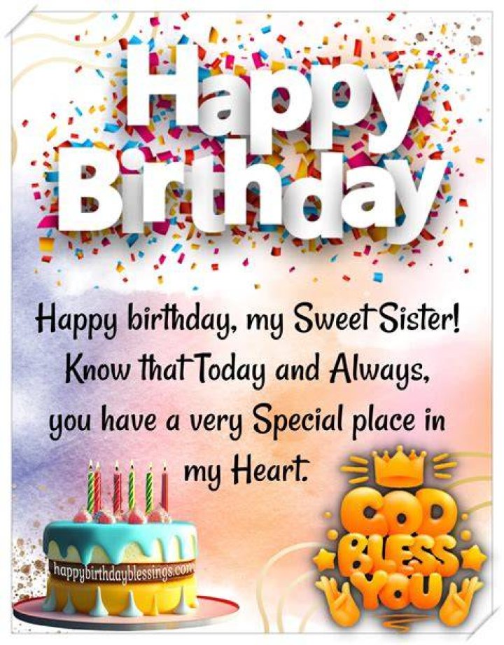 Happy Birthday my sister! Stay blessed. Many happy returns of the day! Birthday Wishes for Sister