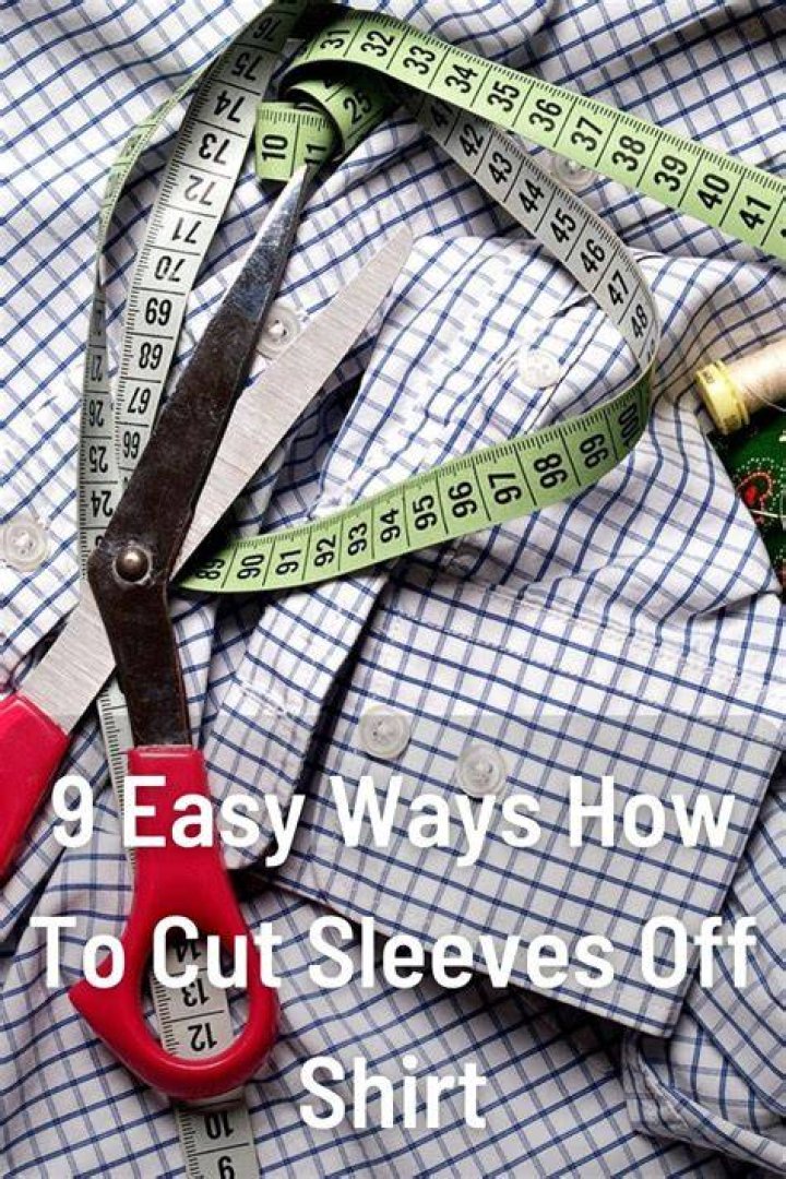 How to Cut Sleeves Off a Shirt (FOR WOMEN!) YouTube