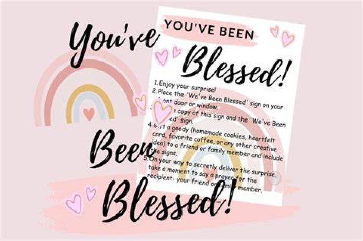 I Have Been Blessed Printable Lyrics