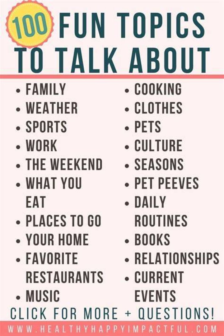 Interesting topics to talk about with your boyfriend 2024 Top 7 Topics