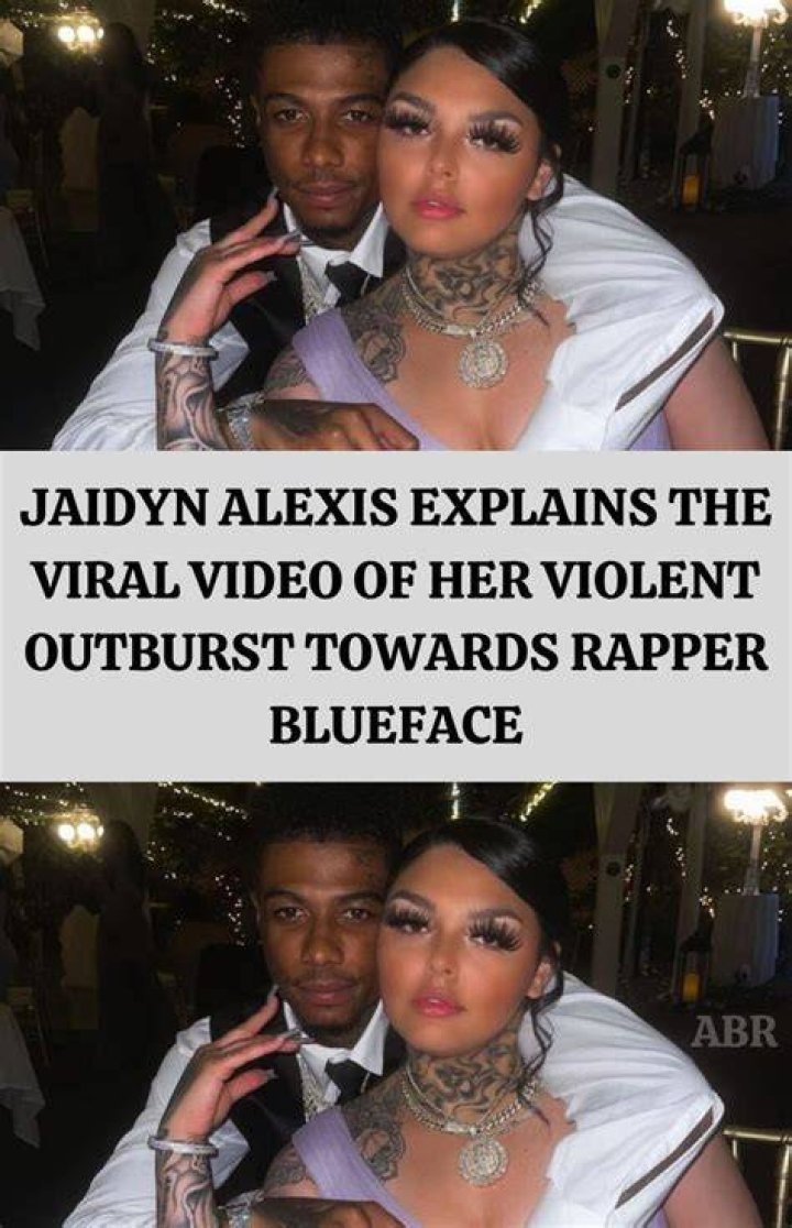 Jaidyn Alexis Explains The Viral Video Of Her Violent Outburst Towards Rapper Blueface TVovermind