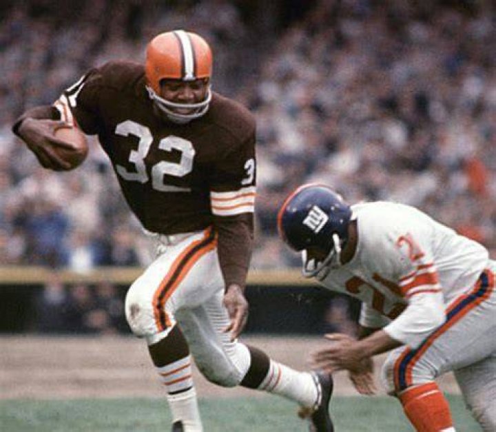 Jim Brown Greatest running back in football history Cleveland