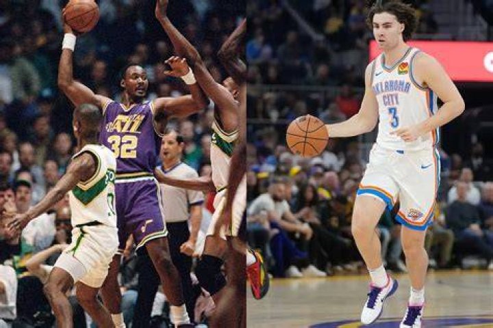 Josh Giddey ruthlessly compared to Karl Malone by fans over alleged