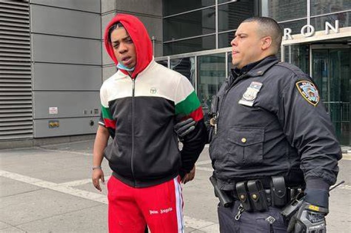 Rapper Dougie B arrested as gunfire erupts outside courthouse one day after filming music video