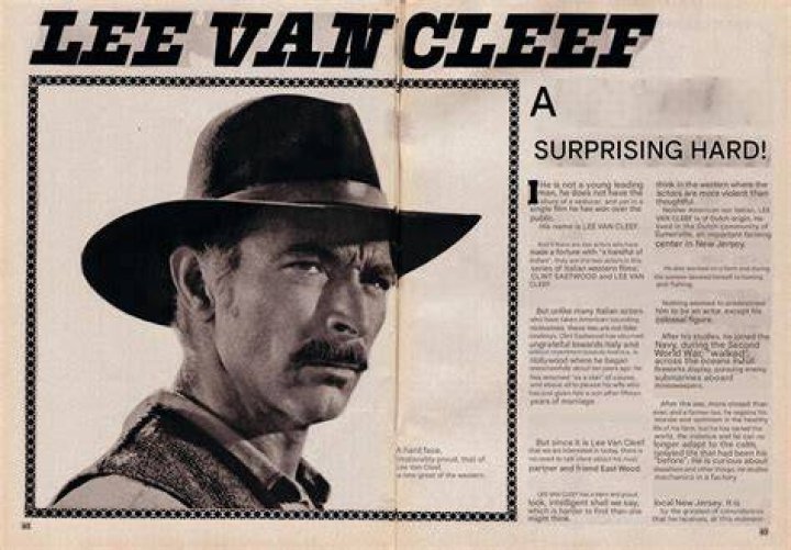 The Lee Van Cleef Blog Vintage Candid