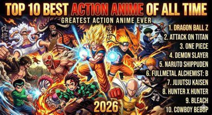 The Ultimate Guide: Exploring The Top 10 Action Anime Series