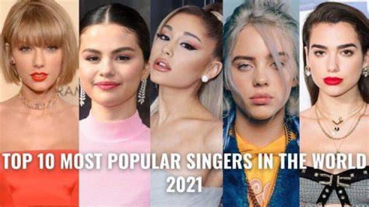 Top 10 Popular Singer in the world, Best Singers Filmy Frame